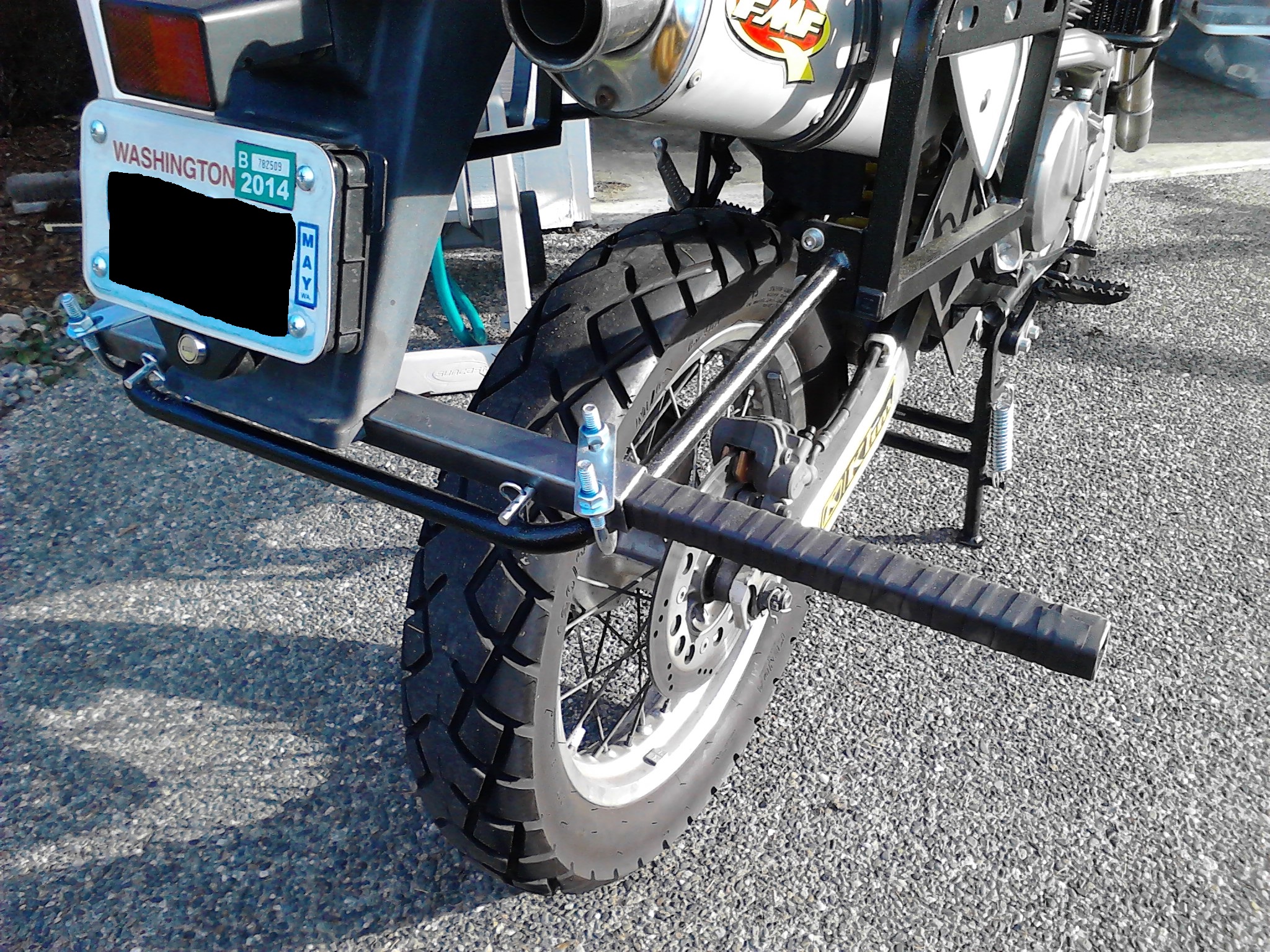 Load bar installed
